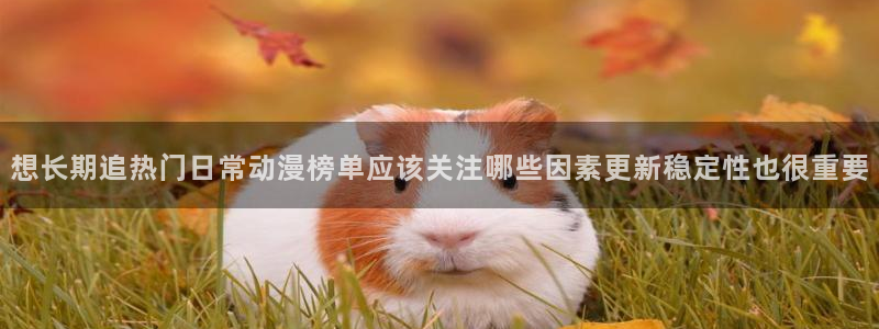 漫蛙绿：想长期追热门日常动漫榜单应该关注哪些因素更新稳定性也很重要配图