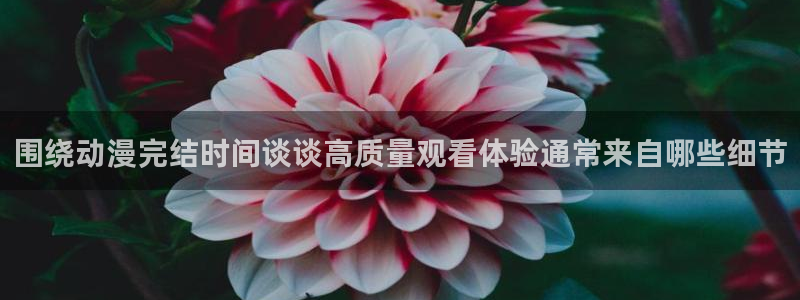 漫蛙官:围绕动漫完结时间谈谈高质量观看体验通常来自哪些细节配图